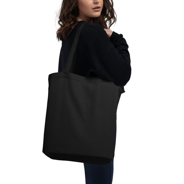 Bad Vibes Don’t Go With My Outfit Black Eco Tote Bag-Apparel & Accessories-TAU TRENDY TEES LLC-Wear-N-Share Apparel