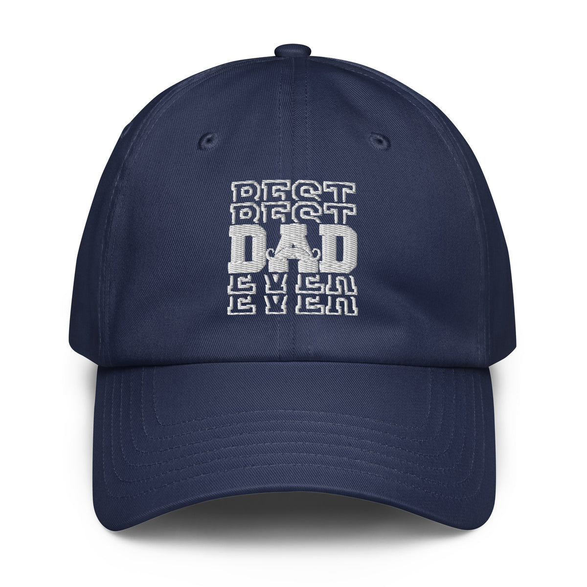 "Best Best Dad Ever Ever" Under Armour® Dad Hat | Dad Gift-TAU TRENDY TEES LLC-Navy-Wear-N-Share Apparel