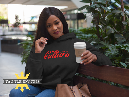 "Doing it for the Culture" Unisex Hoodie-Hoodie-TAU TRENDY TEES-Black-S-Wear-N-Share Apparel