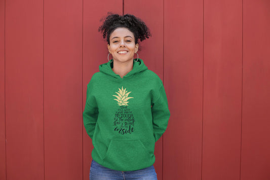 "Stand Tall With Your Crown" Unisex Hoodie-Hoodies-TAU TRENDY TEES-Wear-N-Share Apparel