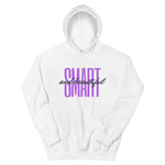 "Smart and Beautiful" Unisex Hoodie-Hoodies-TAU TRENDY TEES-White-S-Wear-N-Share Apparel