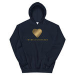 #MYMELANINISGOLD Unisex Hoodie-Hoodies-TAU TRENDY TEES-Navy-S-Wear-N-Share Apparel
