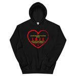"MLK LOVE" Unisex Hoodie-Hoodies-TAU TRENDY TEES-Black-S-Wear-N-Share Apparel